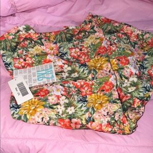 NWT! ❤️🧡 LulaRoe Floral Print Maxi Skirt